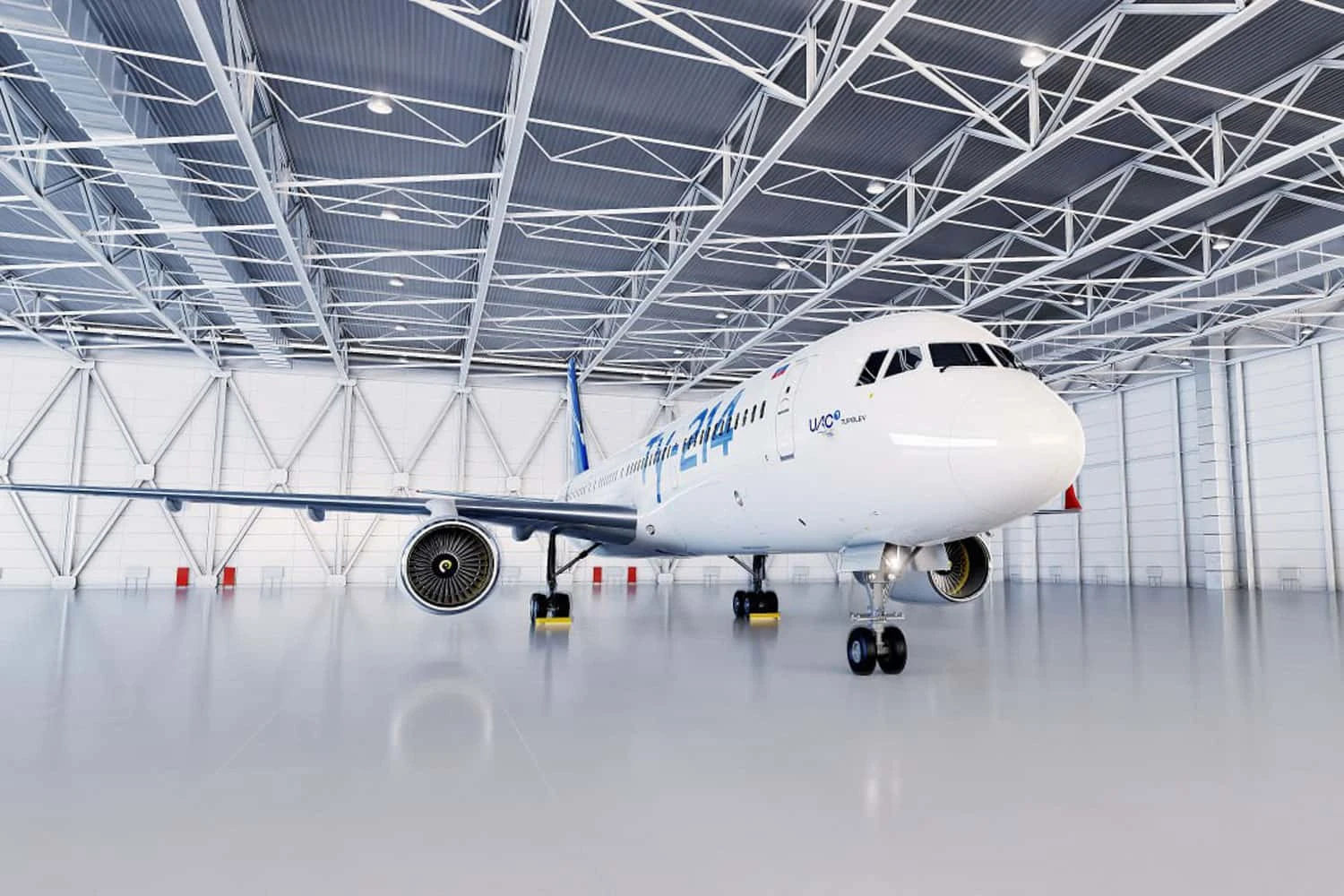 Tupolev Tu-214 renderings (UAC)