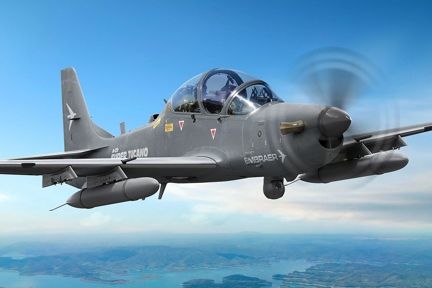 Panamá vai adquirir quatro A-29 Super Tucano e dois Airbus C295