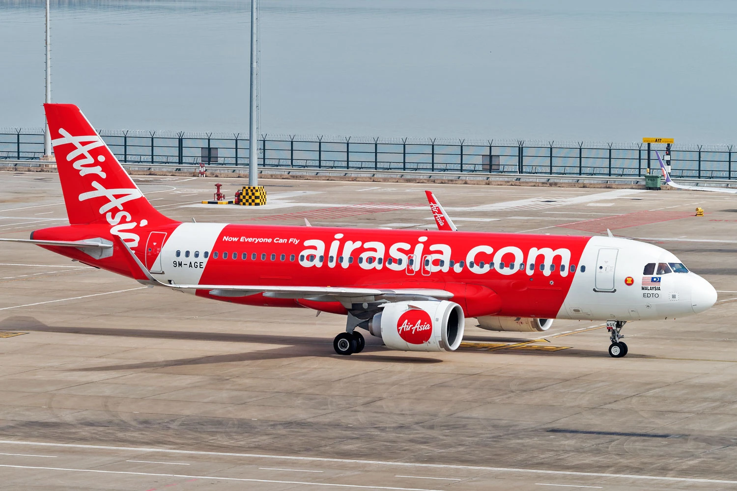 Airbus A320neo da AirAsia (Melvin Loi)