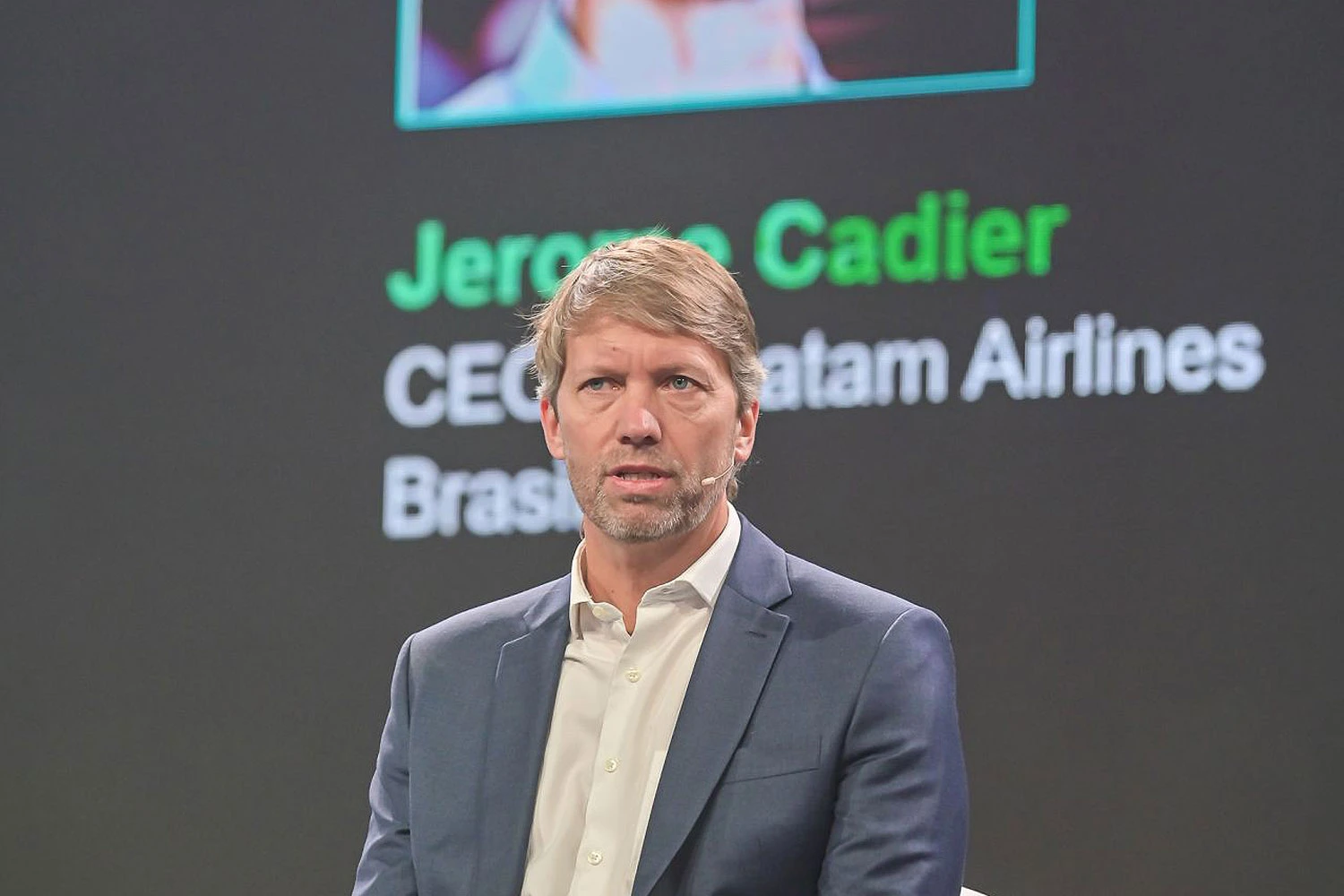 Jerome Cadier, CEO da LATAM Brasil (Divulgação)