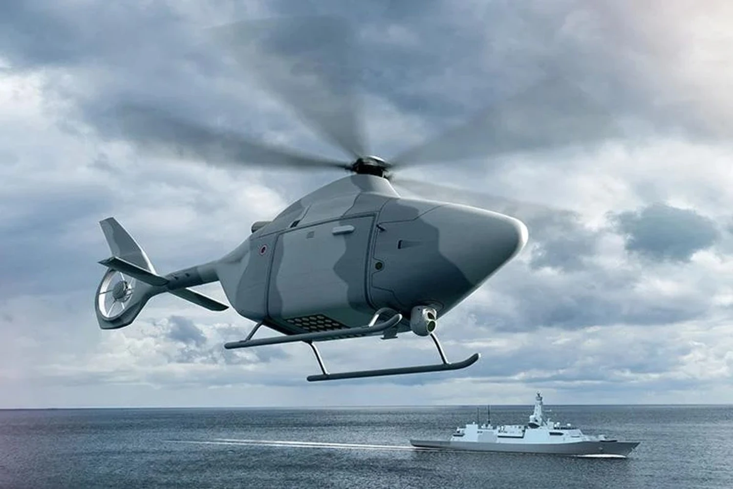 Leonardo mostra novo demonstrador do helicóptero não tripulado Proteus