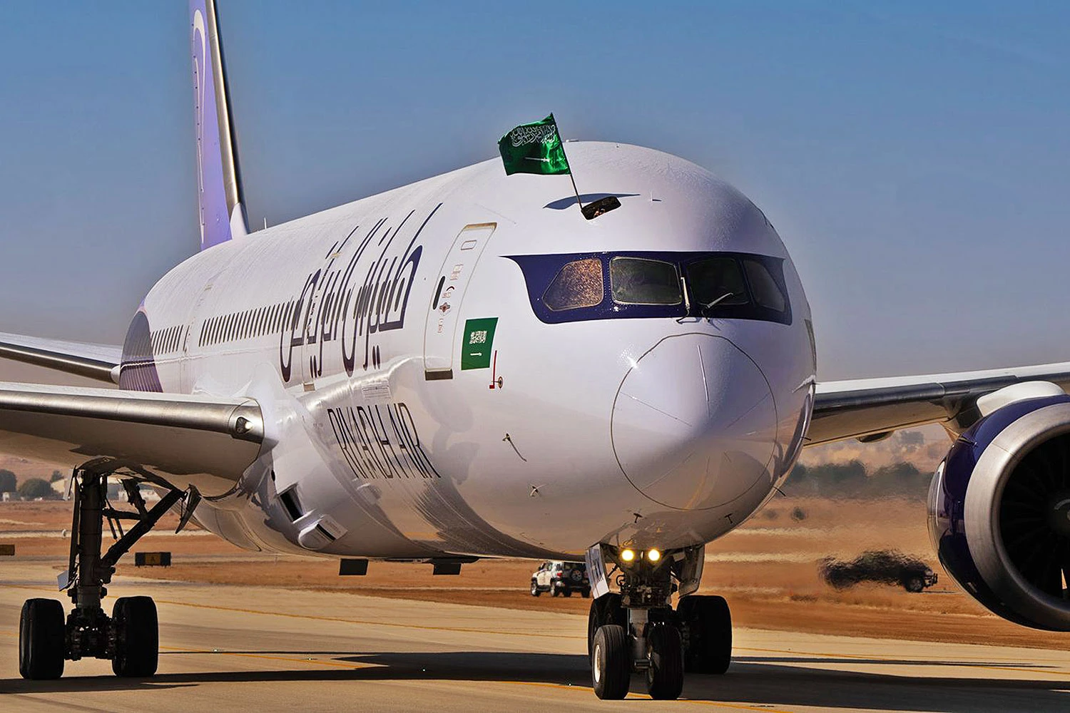 Riyadh Air recebe primeiro Boeing 787-9, mas apenas para 'treinamento'