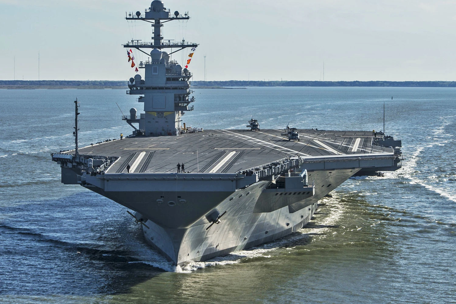 Porta-avi&otilde;es Gerald R. Ford (USN)