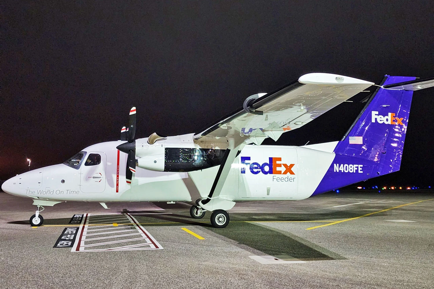 A FedEx tinha 27 SkyCourier em janeiro de 2025 (Mountain Air Cargo)