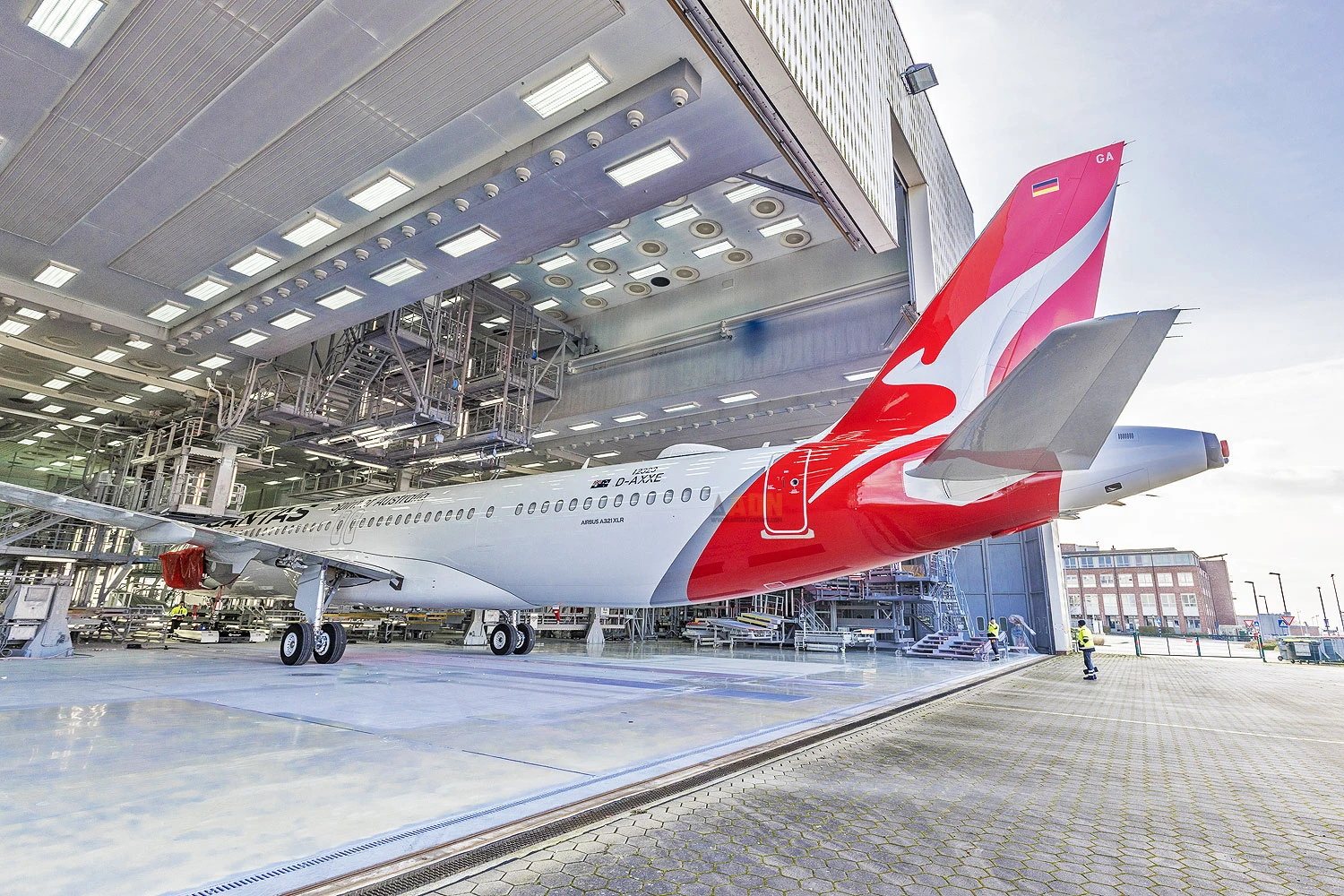 A Qantas espera receber quatro A321XLR nos próximos meses (Qantas)