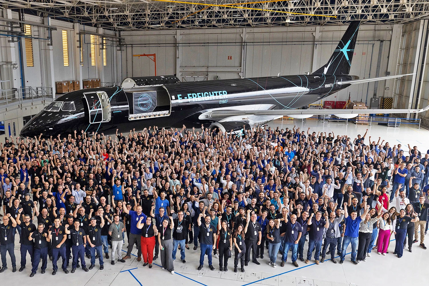 Embraer está perto de concluir segundo cargueiro E190F