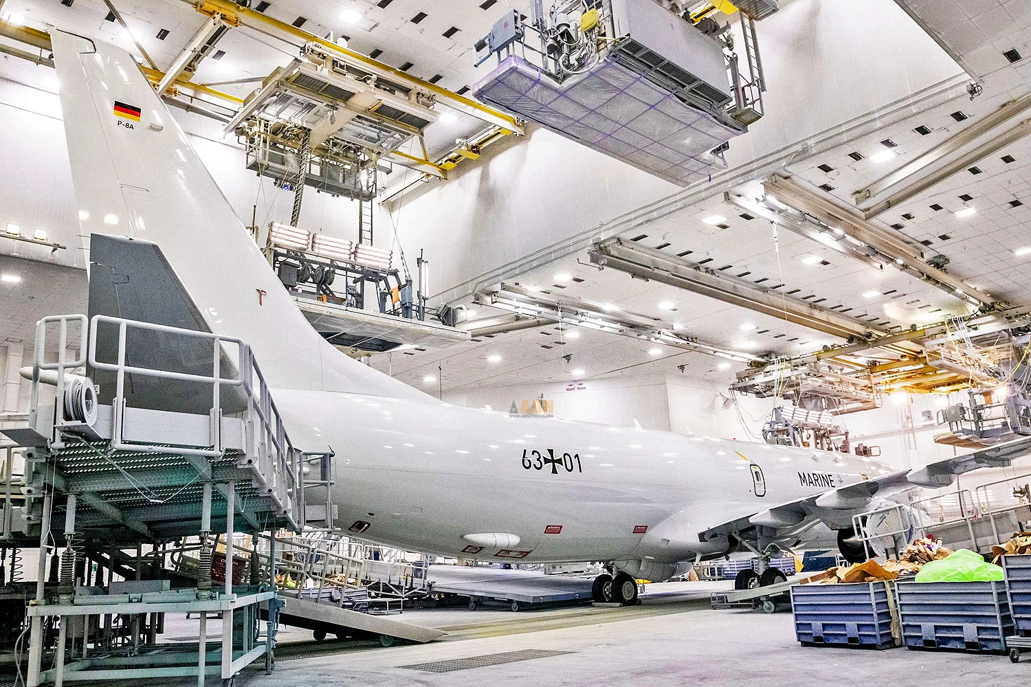 Primeiro P-8A Poseidon da Alemanha é revelado
