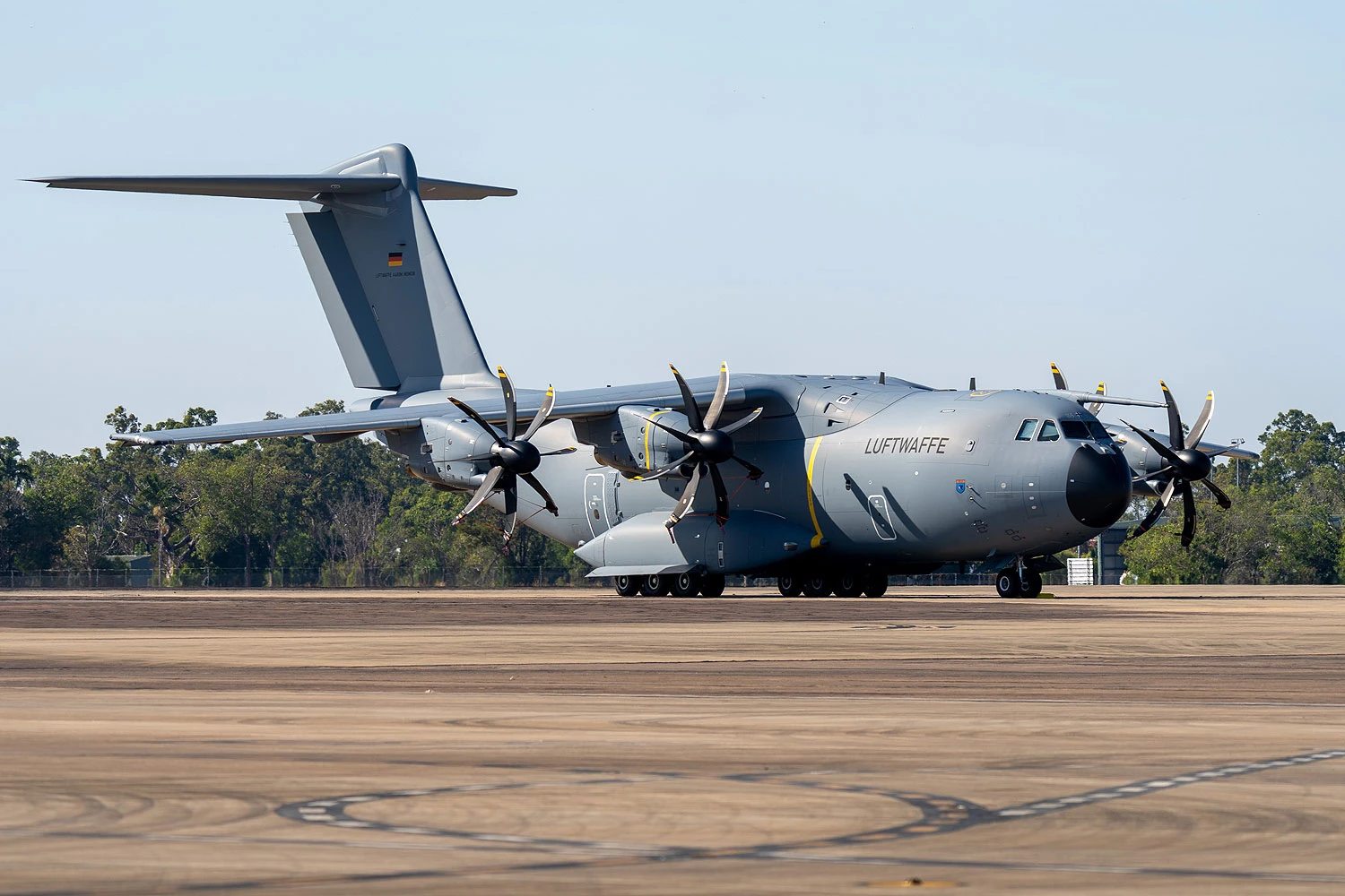 Um A400M da Força Aérea da Alemanha (Airbus)