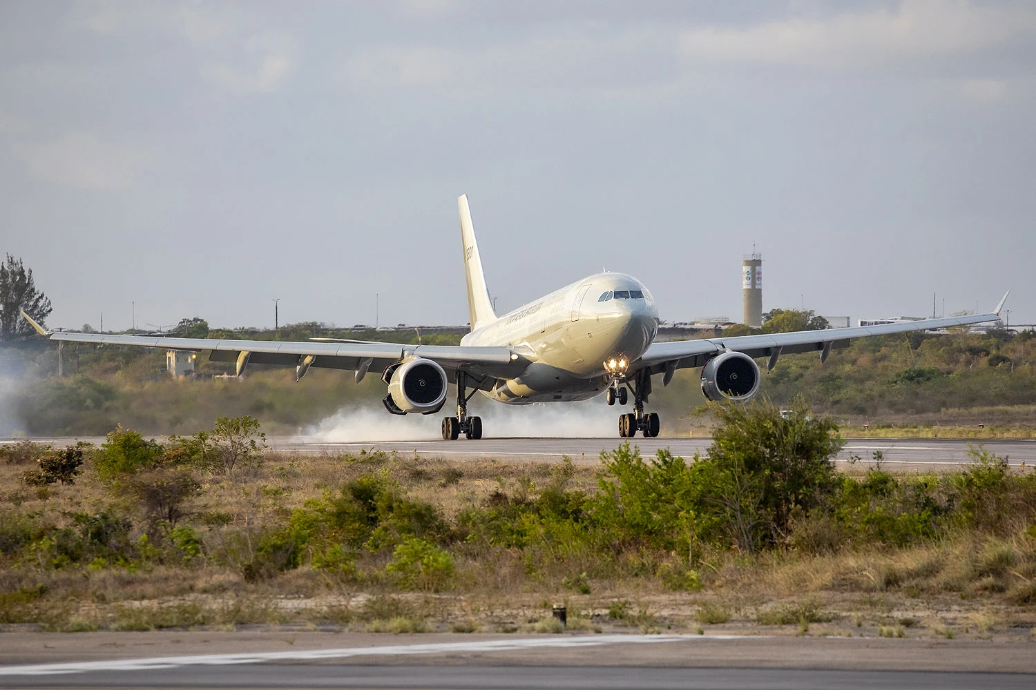 A FAB opera dois A330-200 ainda com configuração de voos comerciais (FAB)