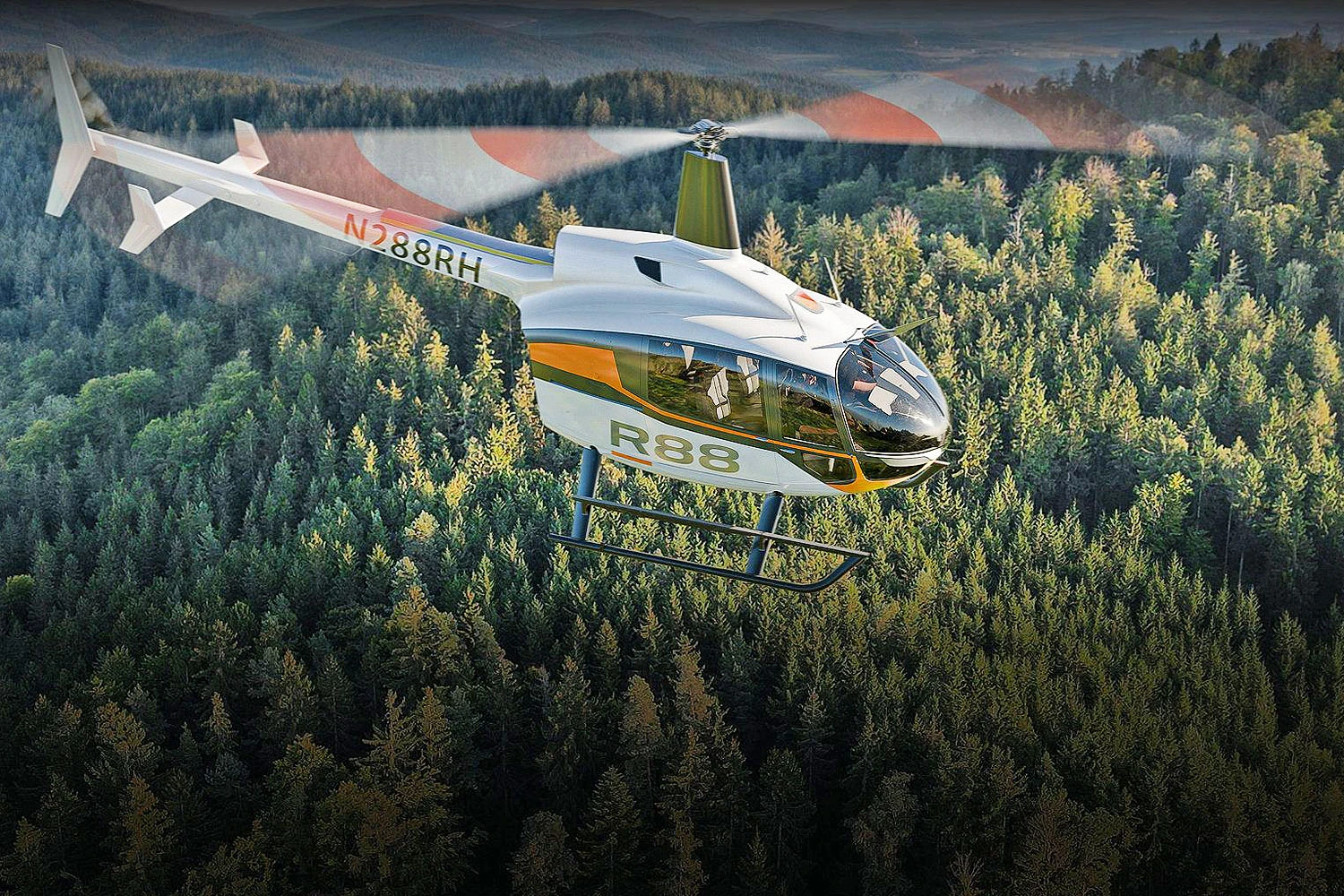 Robinson lança o R88, maior helicóptero de sua história