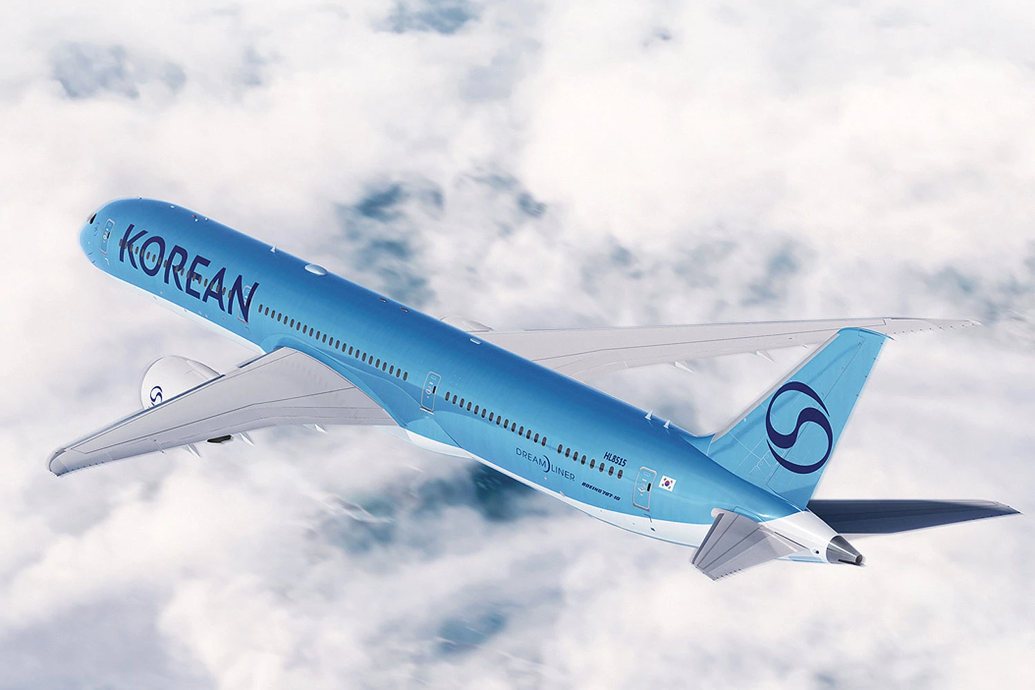 Korean Air se anuncia compromisso para comprar 103 jatos comerciais da Boeing