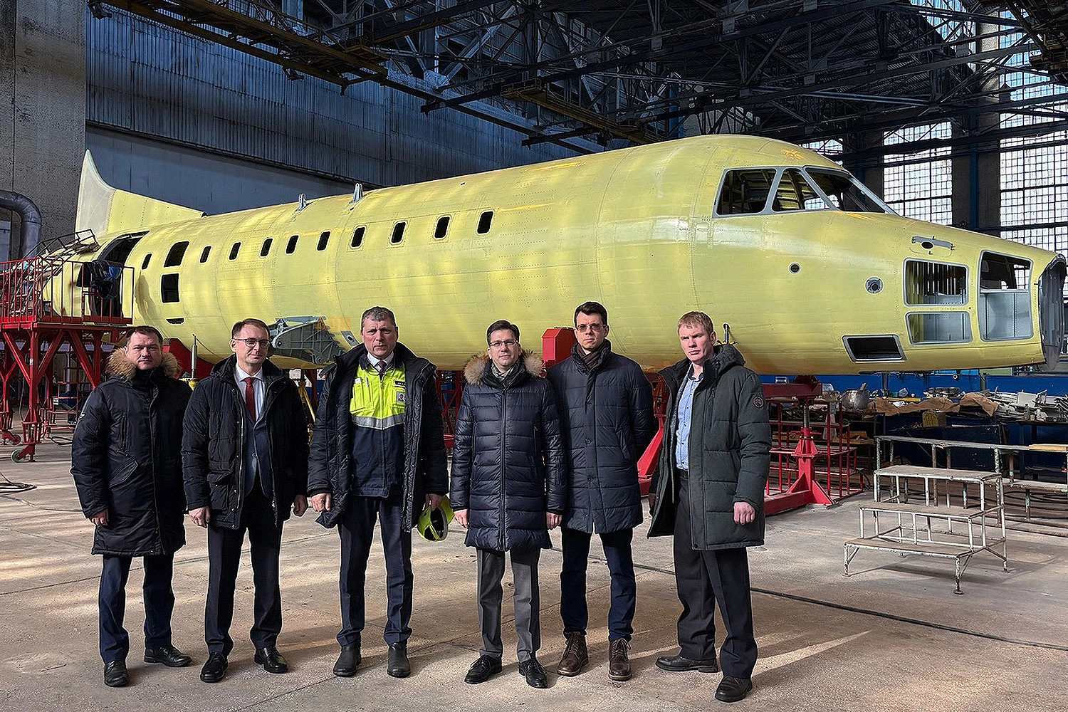 Novo turboélice russo TVRS-44 teve primeira fuselagem concluída