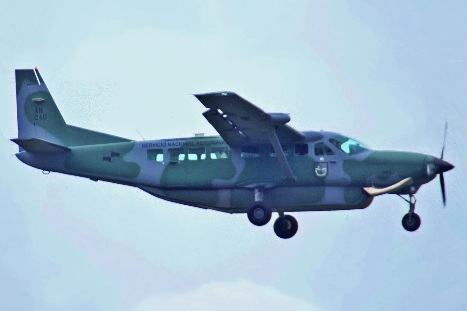 Um Cessna Grand Caravan do governo do Panamá (Aeroprints)
