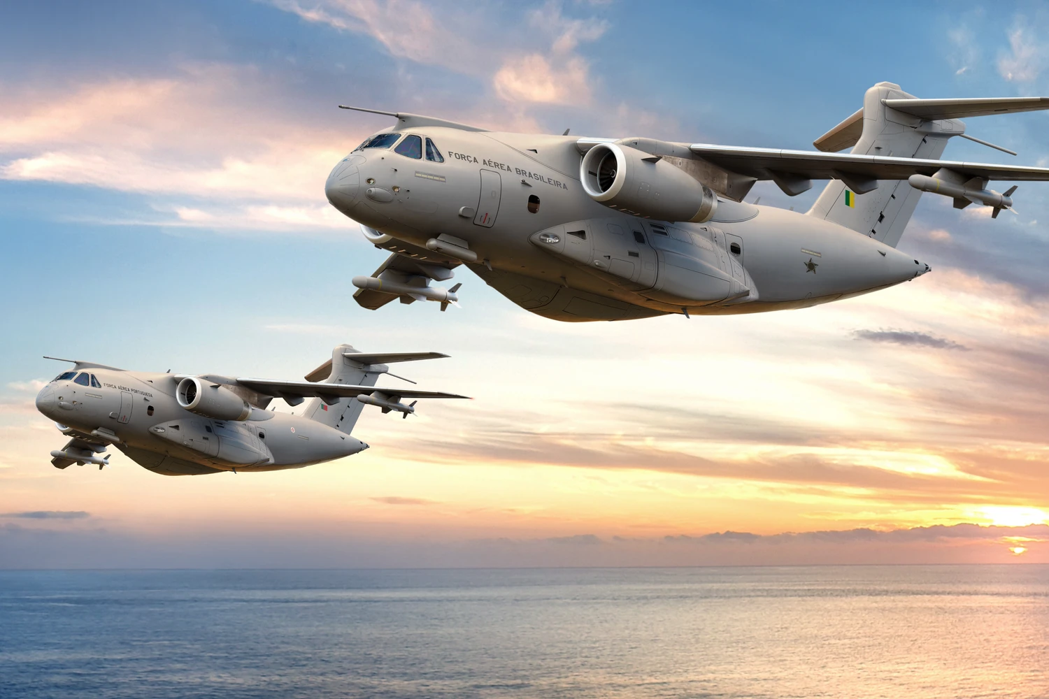 Portugal quer equipar seus KC-390 Millennium com capacidades IVR