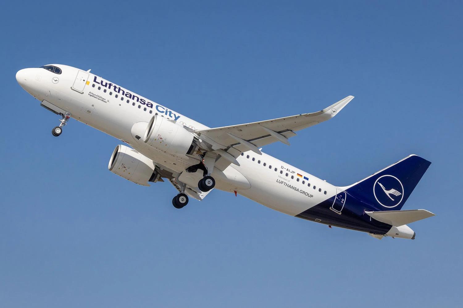 Lufthansa City Airlines terá voos a partir de Frankfurt em fevereiro de 2026
