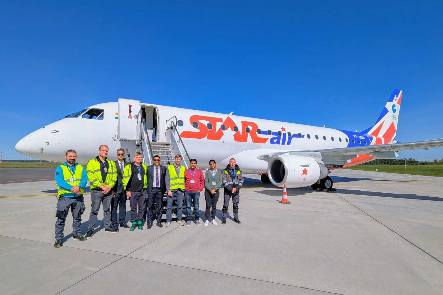 A Star Air opera v&aacute;rios jatos Embraer (Star Air)