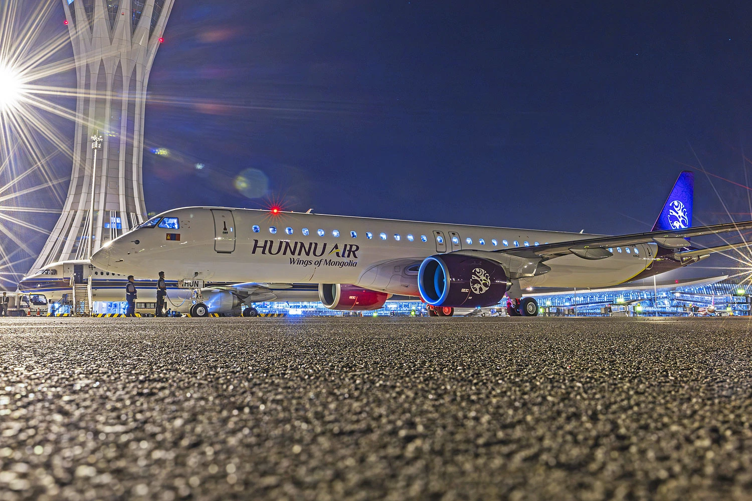 Aeronave é uma das duas arrendadas pela empresa (Embraer)