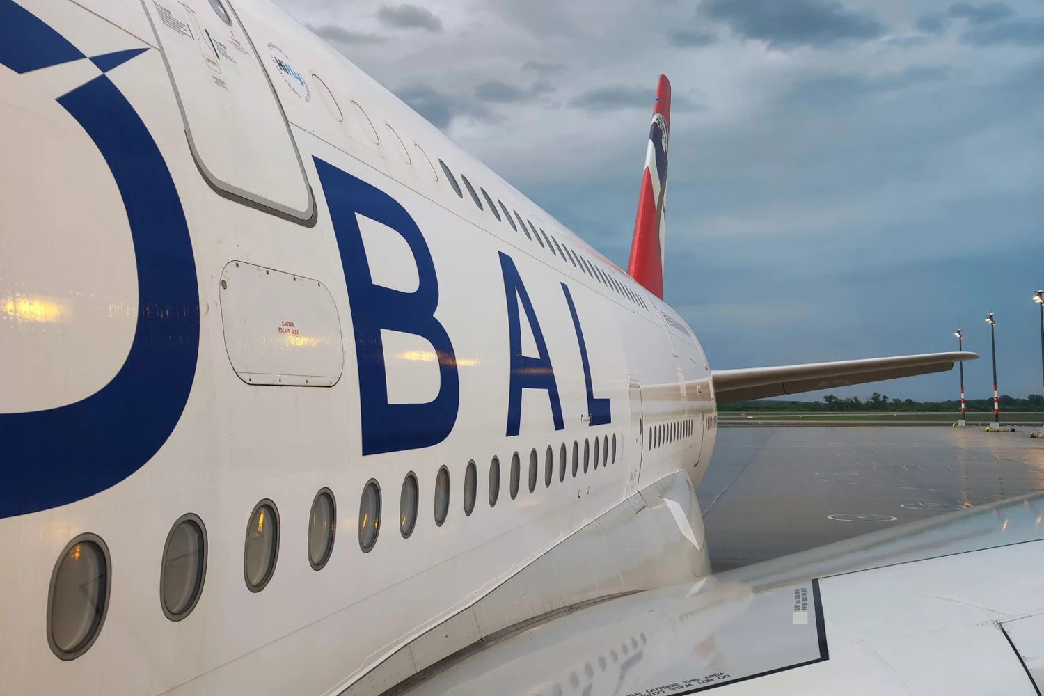 Aeronave voou anteriormente pela China Southern (Aeroporto de Berlim)