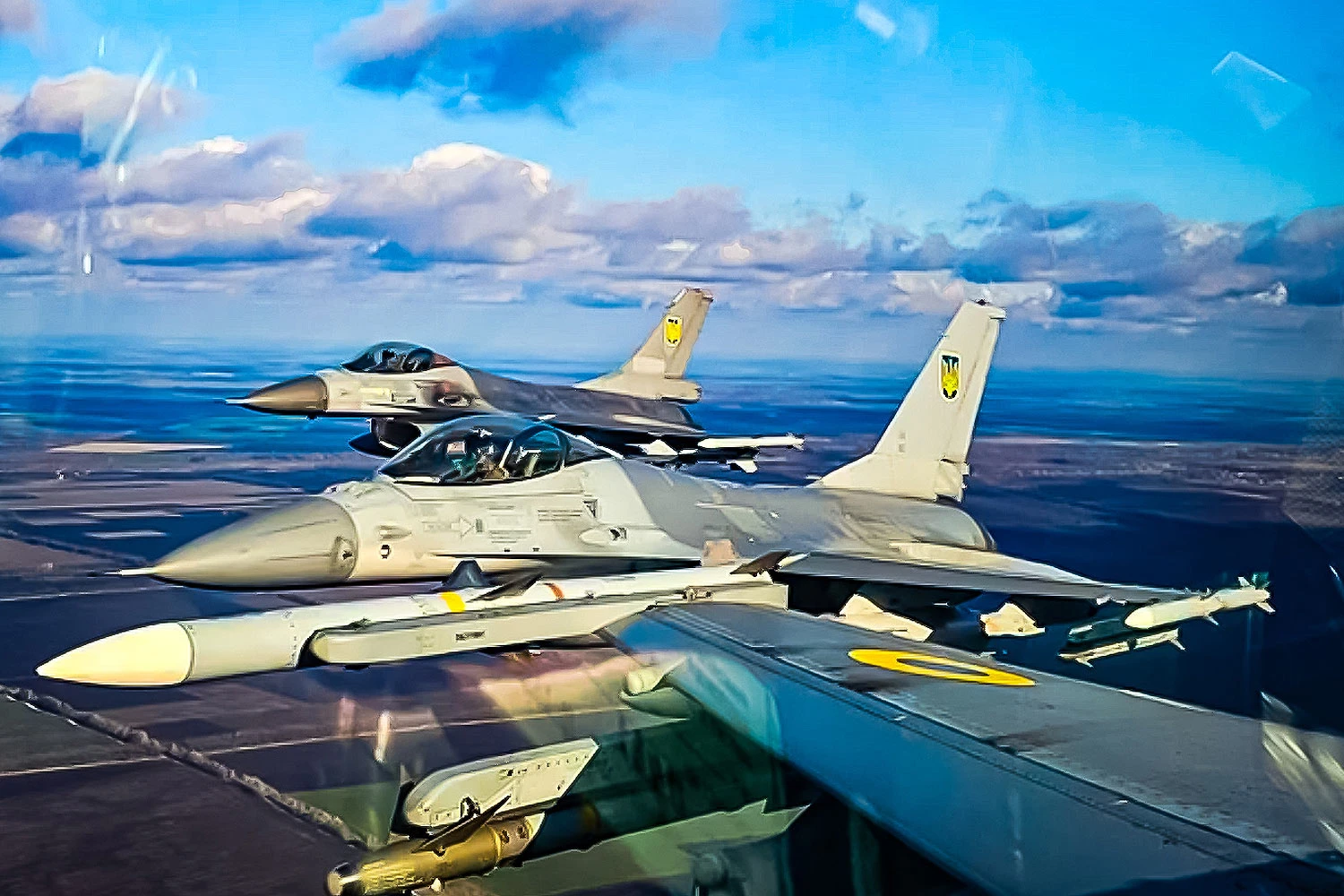 Caças F-16 da Ucrânia (UAF)