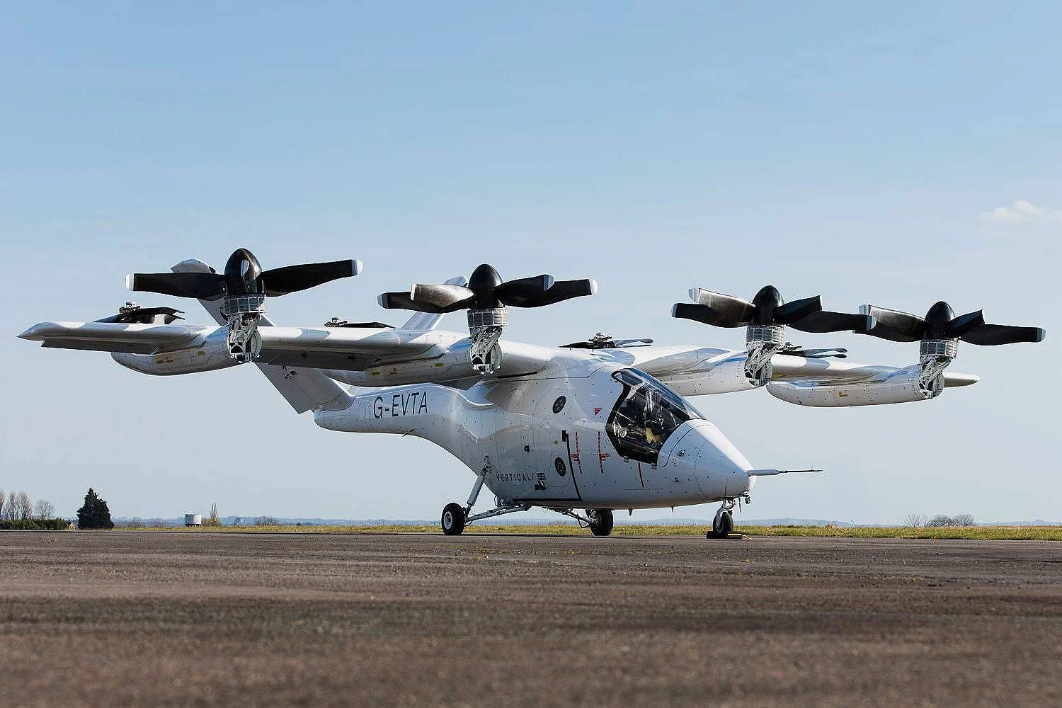 O carro voador britânico (Vertical Aerospace)