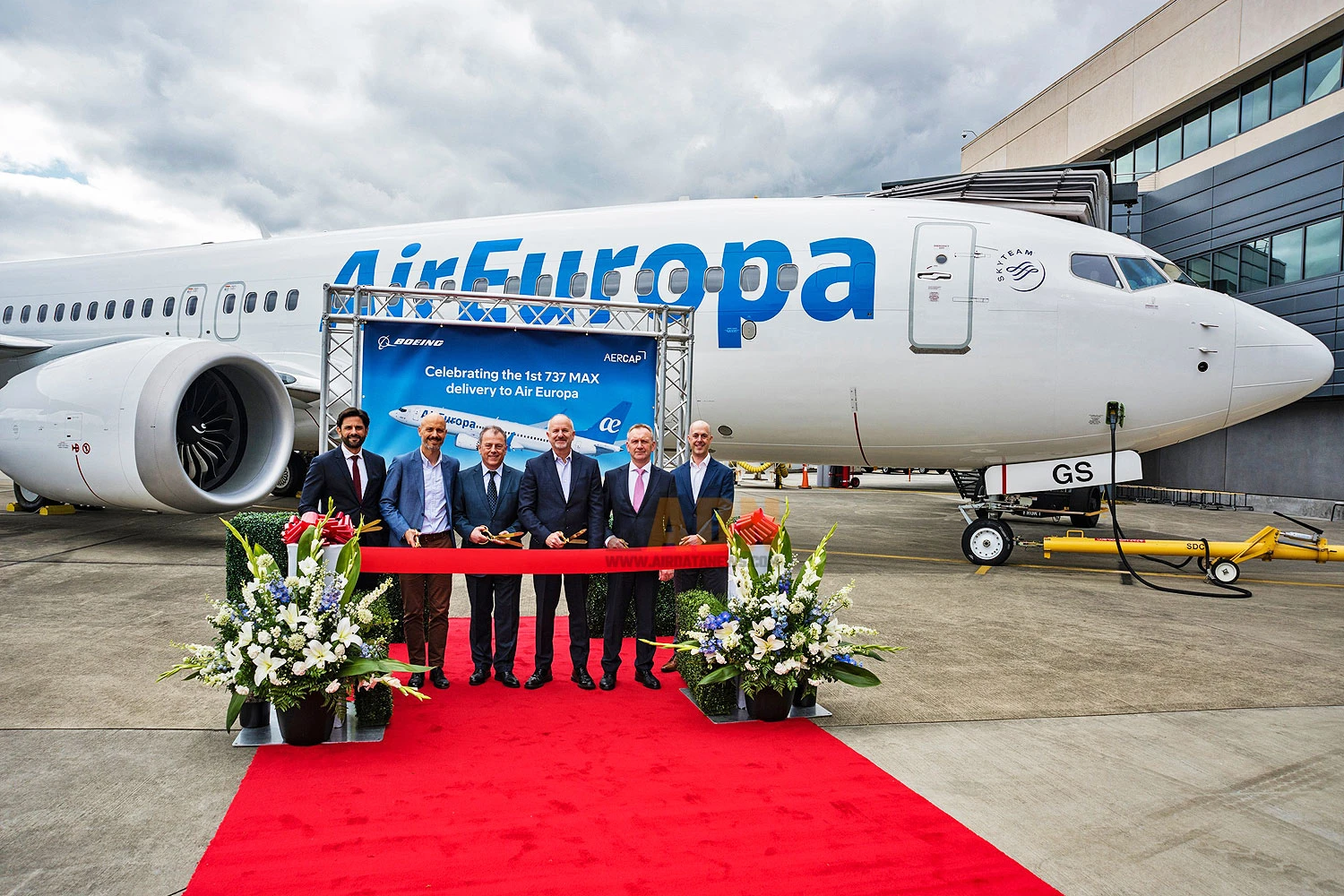 O primeiro Boeing 737 MAX 8 da Air Europa (Air Europa)