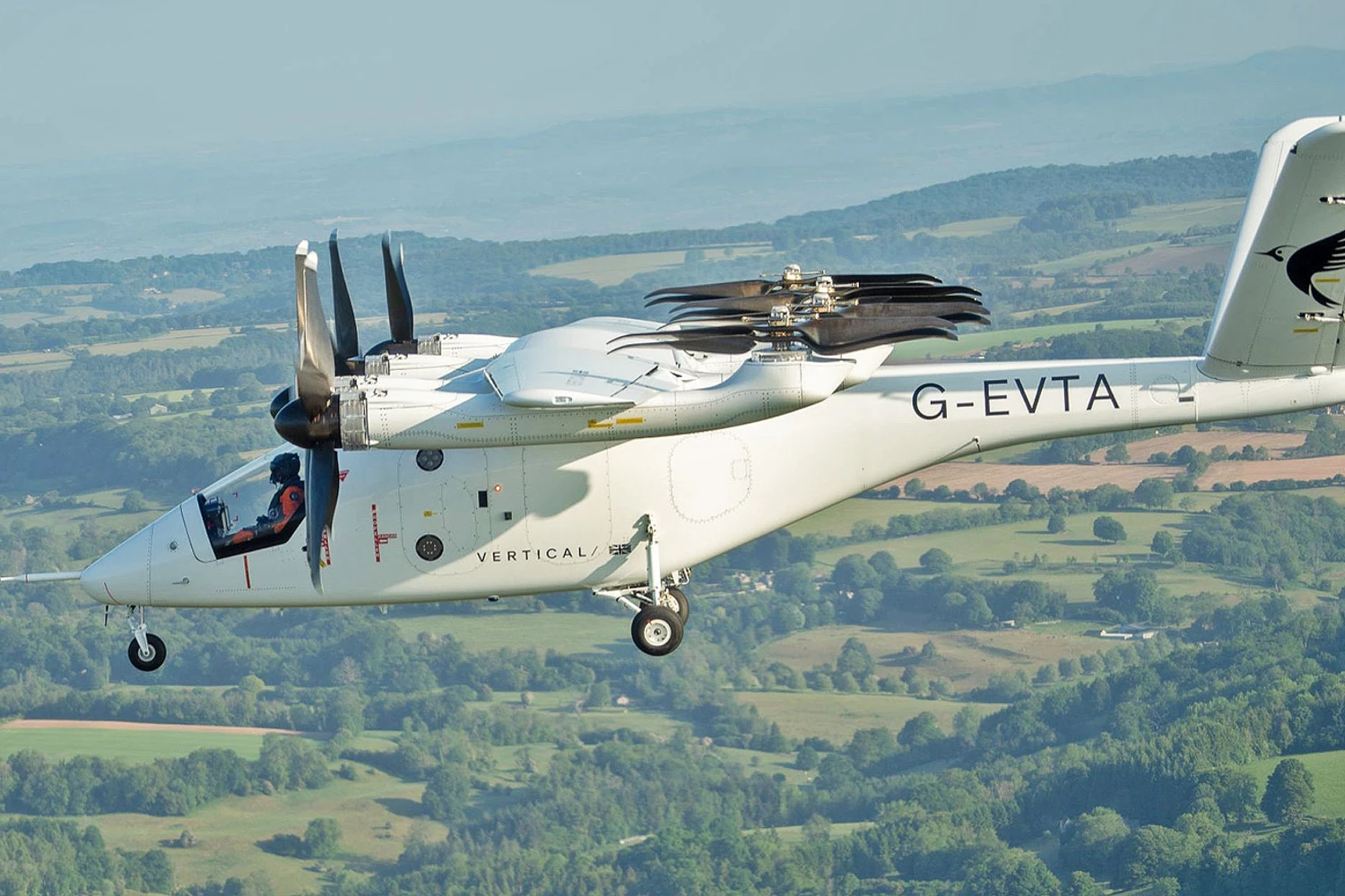 O VX4 voou como um avi&atilde;o em espa&ccedil;o a&eacute;reo aberto pela primeira vez (Vertical Aerospace)