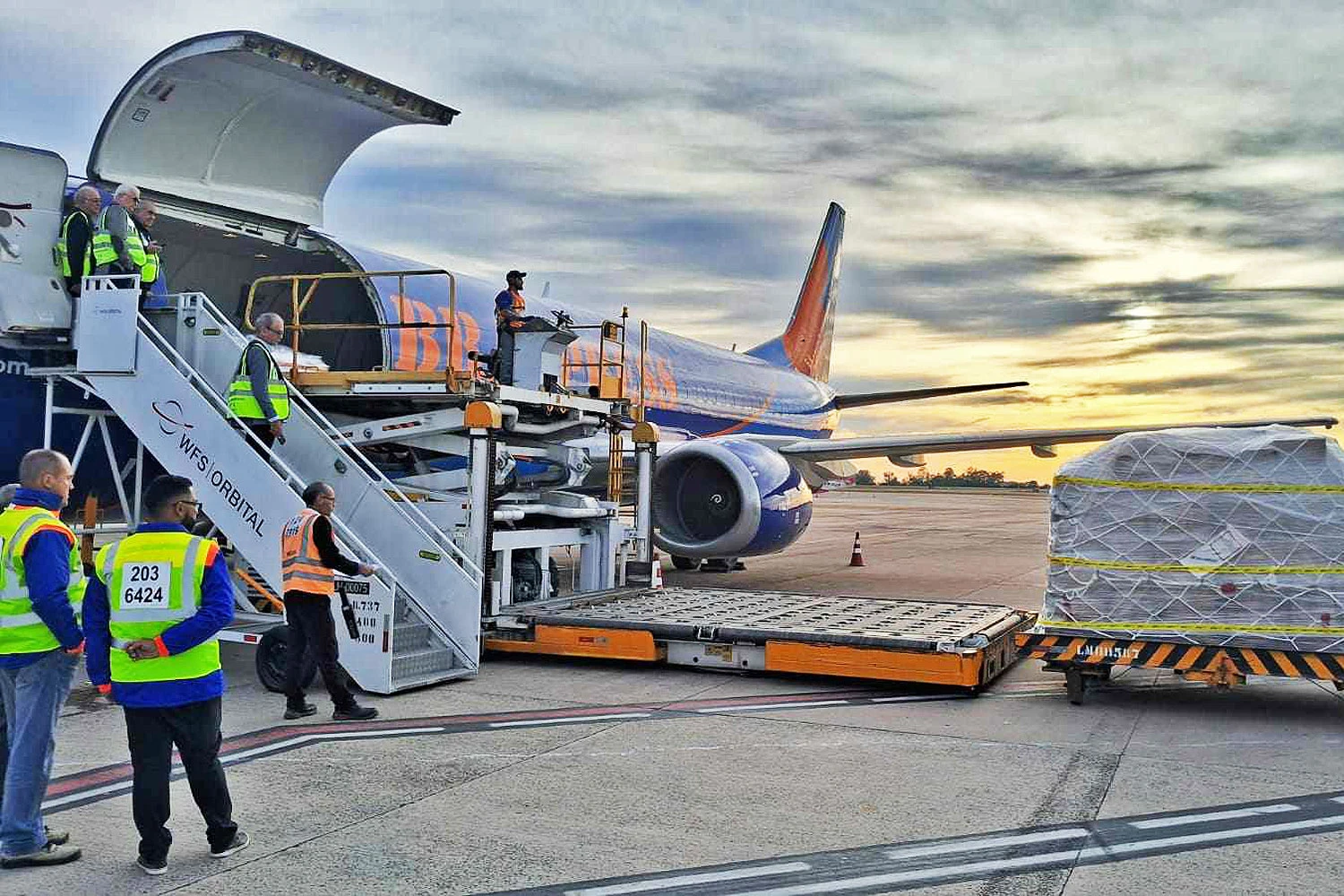 Primeiro voo decolou de Viracopos para Manaus (Braspress Air Cargo)