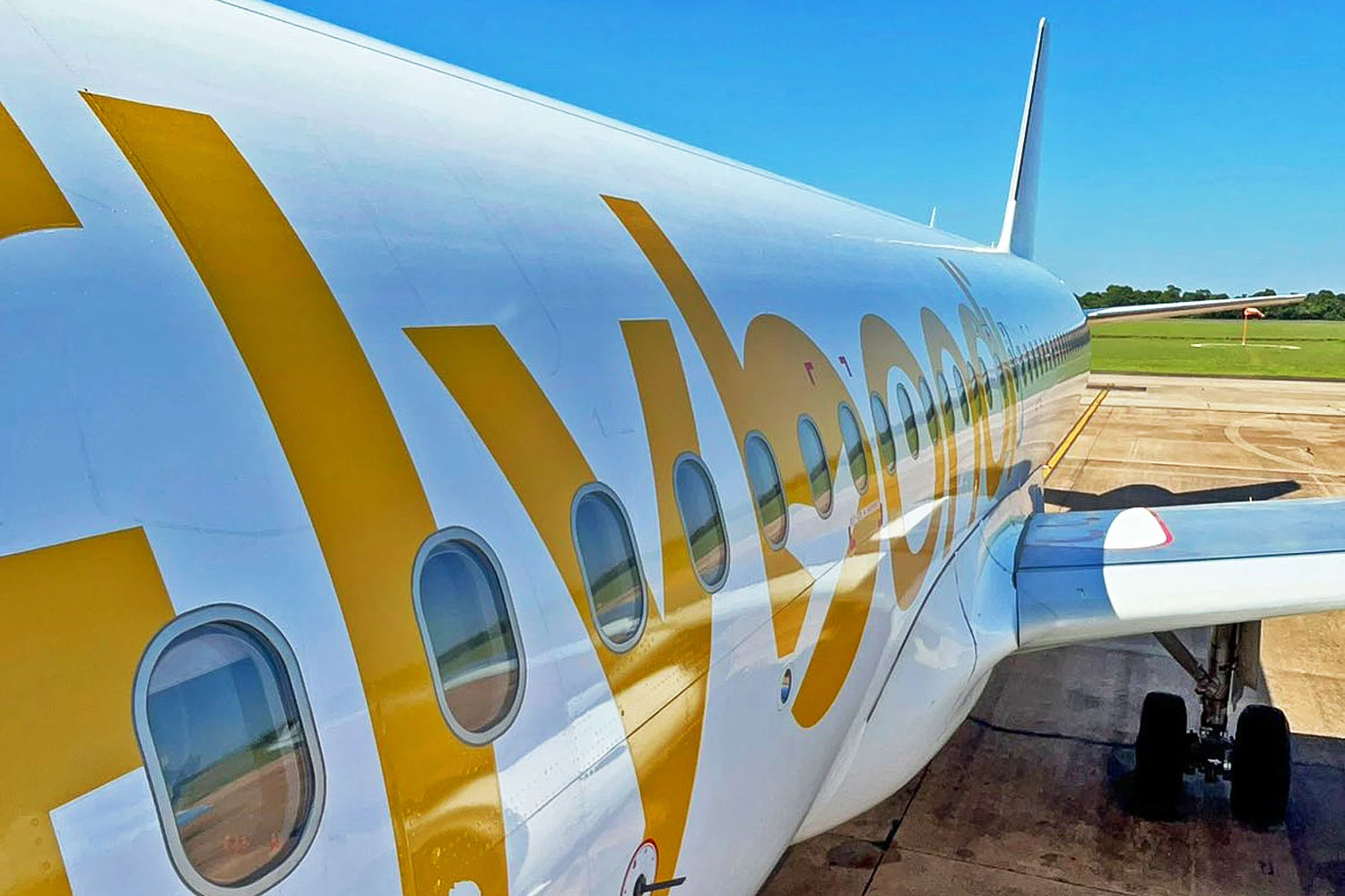 Um A320 que voou em ACMI para a Flybondi (Flybondi)