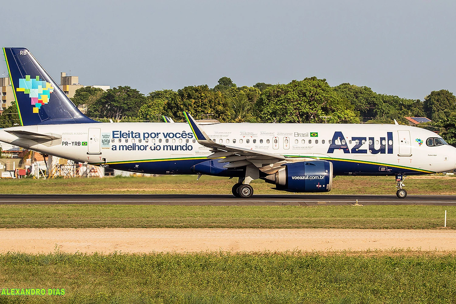 A320neo que operou na Azul (Alexandro Dias)