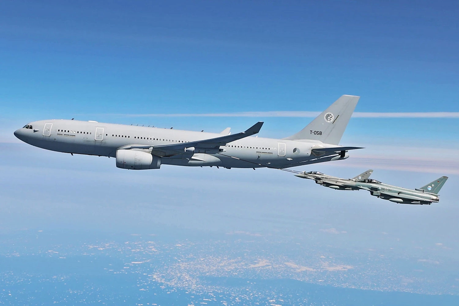 Itália vai operar o avião-tanque A330 MRTT após abandonar planos com Boeing