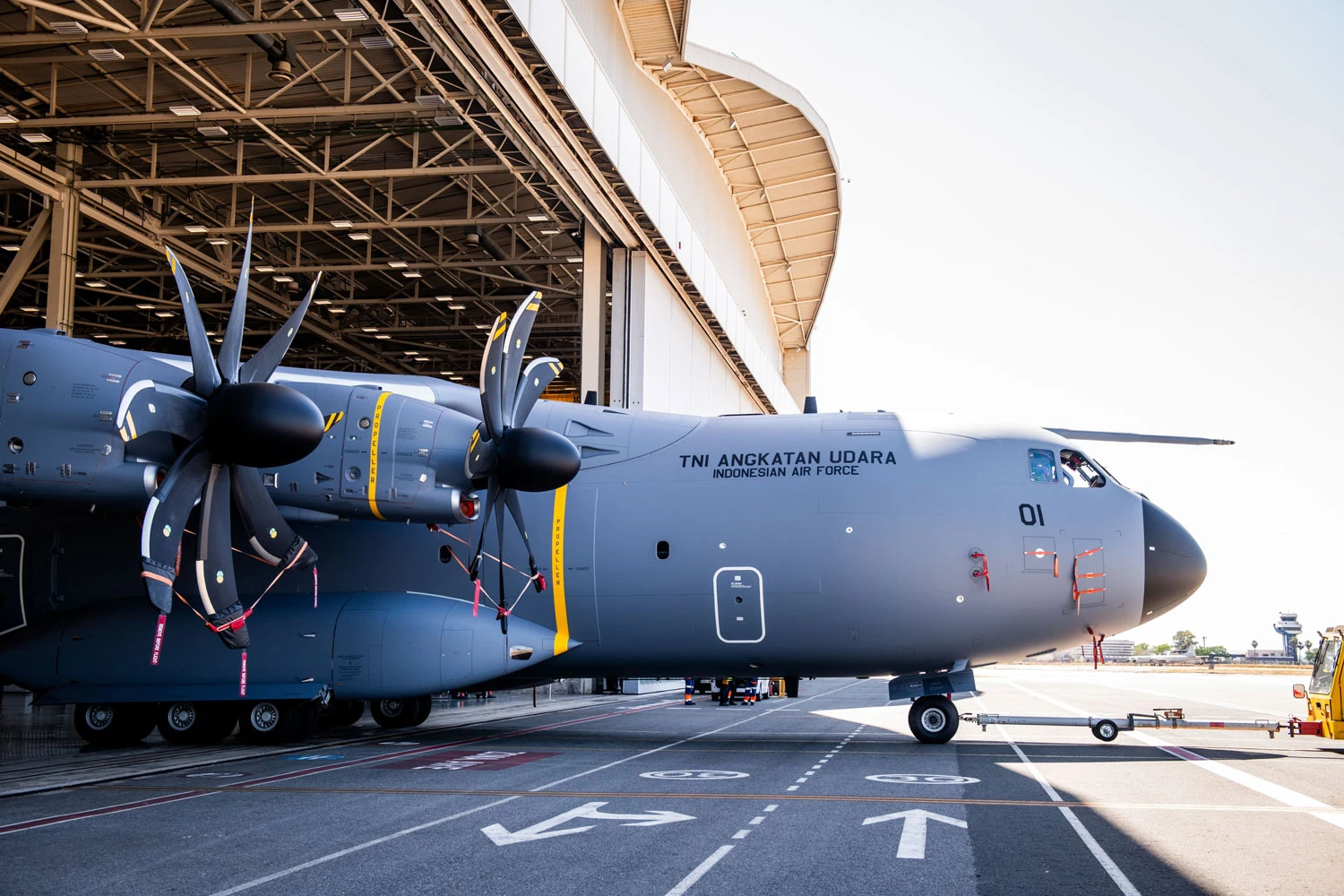 Aeronave &eacute; um das duas encomendadas pela For&ccedil;a A&eacute;rea da Indon&eacute;si (Airbus)