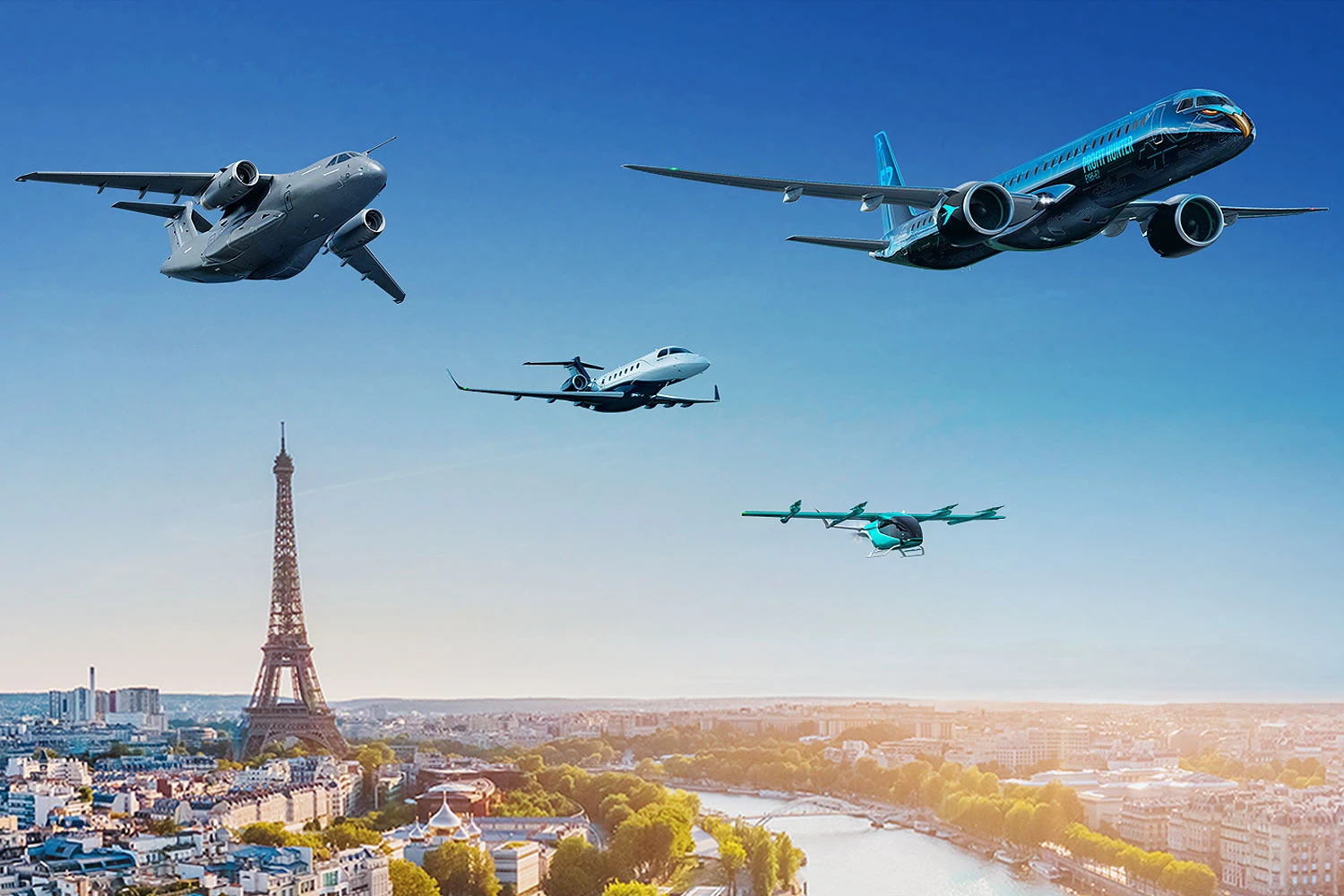 Embraer antecipa assinatura de contratos para seus aviões no Paris Air Show