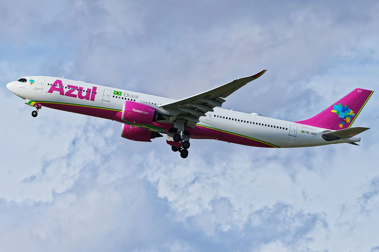 O A330-900 PR-ANV voltou ao servi&ccedil;o ap&oacute;s quase dois meses parado (Jean-Michel Dromard)