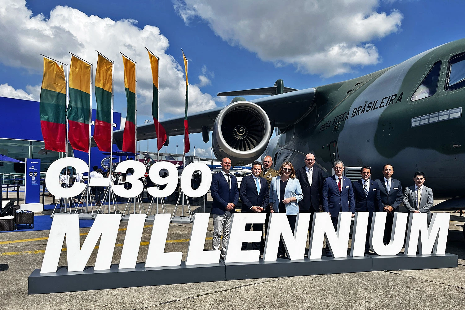 País será o 11º cliente do C-390 Millennium (Embraer)