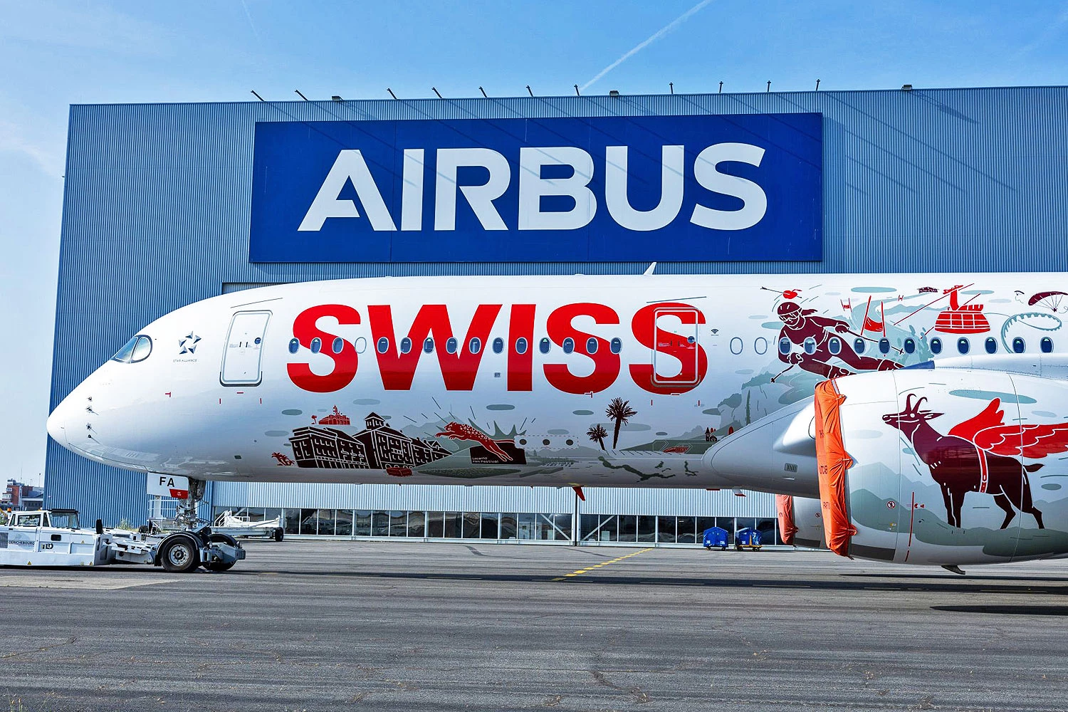 Swiss revela seu primeiro Airbus A350-900