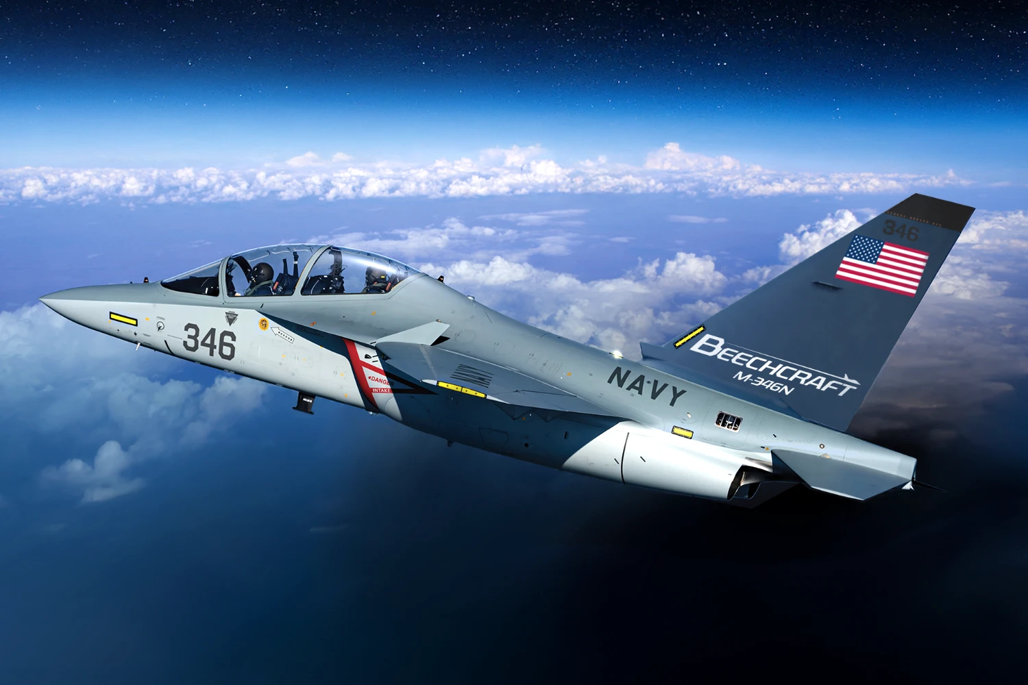 Aeronave de treinamento é baseada no Leonardo M-346 (Textron Aviation)