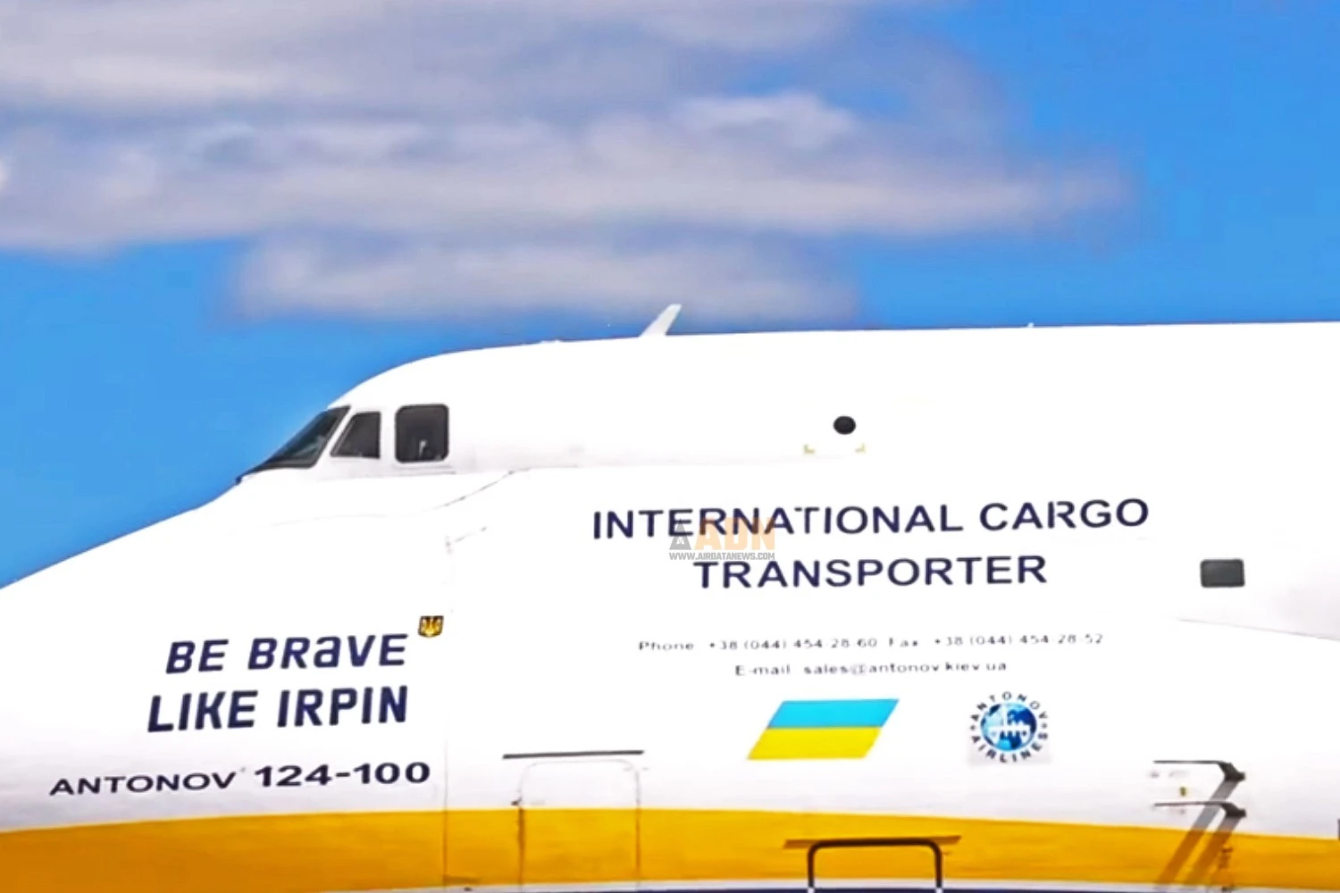 Antonov moderniza cargueiro An-124 na Ucrânia e transfere aeronave para Alemanha