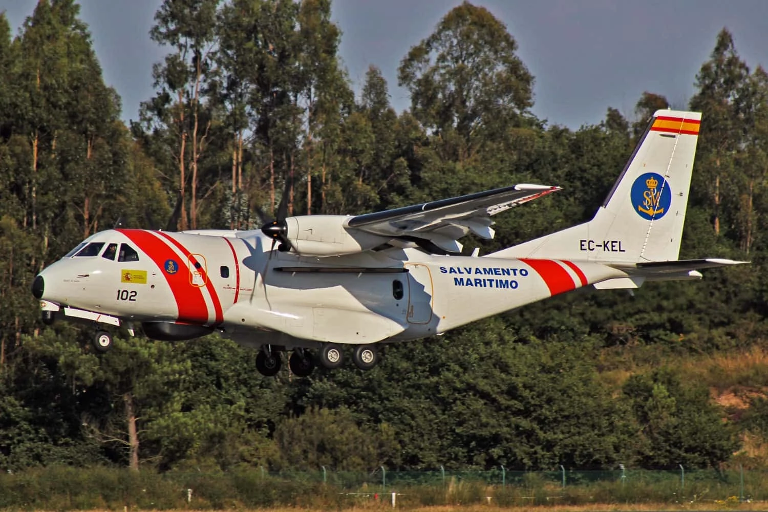 CN-235 da Força Aérea da Espanha (Bene Riobó)