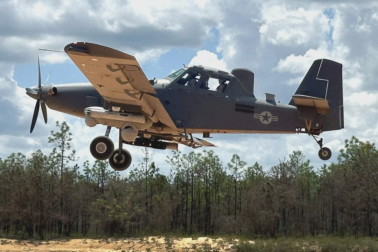 O OA-1K Skyraider II (USAF)