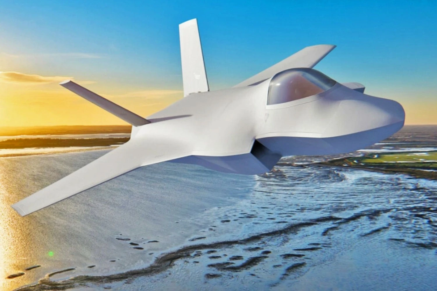 BAE Systems revela design do novo caça demonstrador do Reino Unido