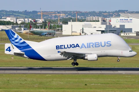 Airbus Beluga ST passará a fazer parte do acervo do museu Aeroscopia