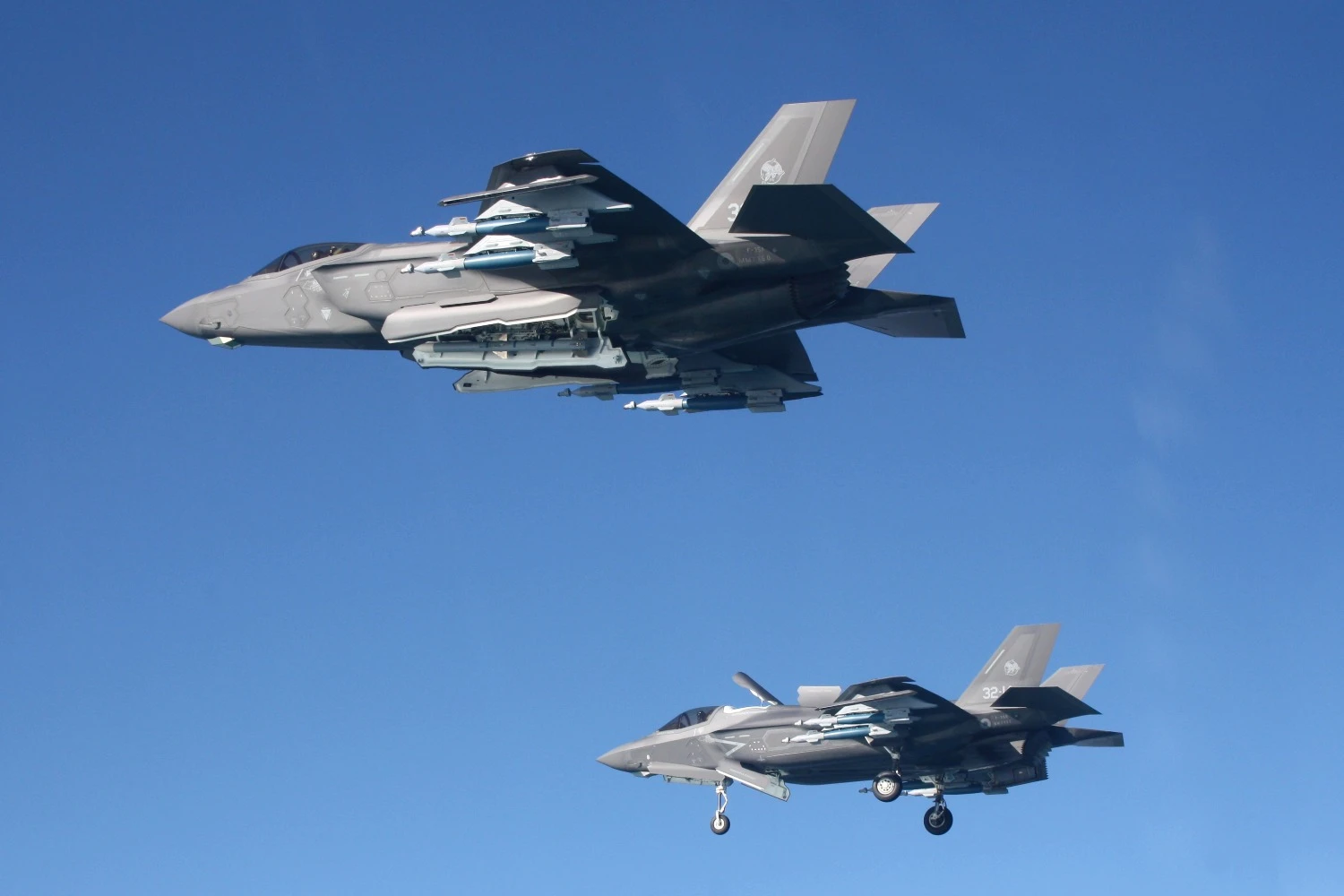 Ca&ccedil;as F-35A da For&ccedil;a A&eacute;rea Italiana