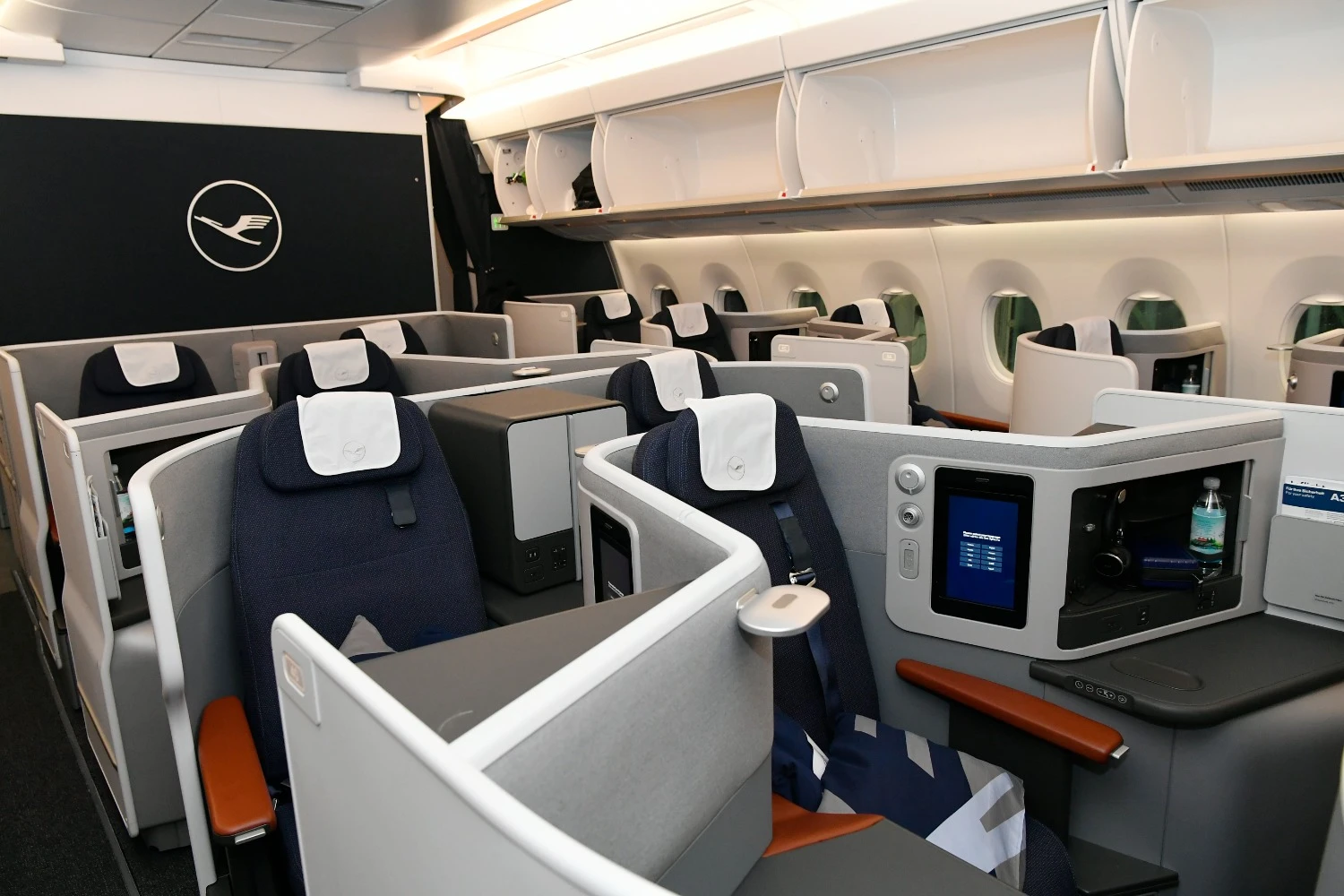 Classe executiva Allegris, da Lufthansa (Lufthansa)