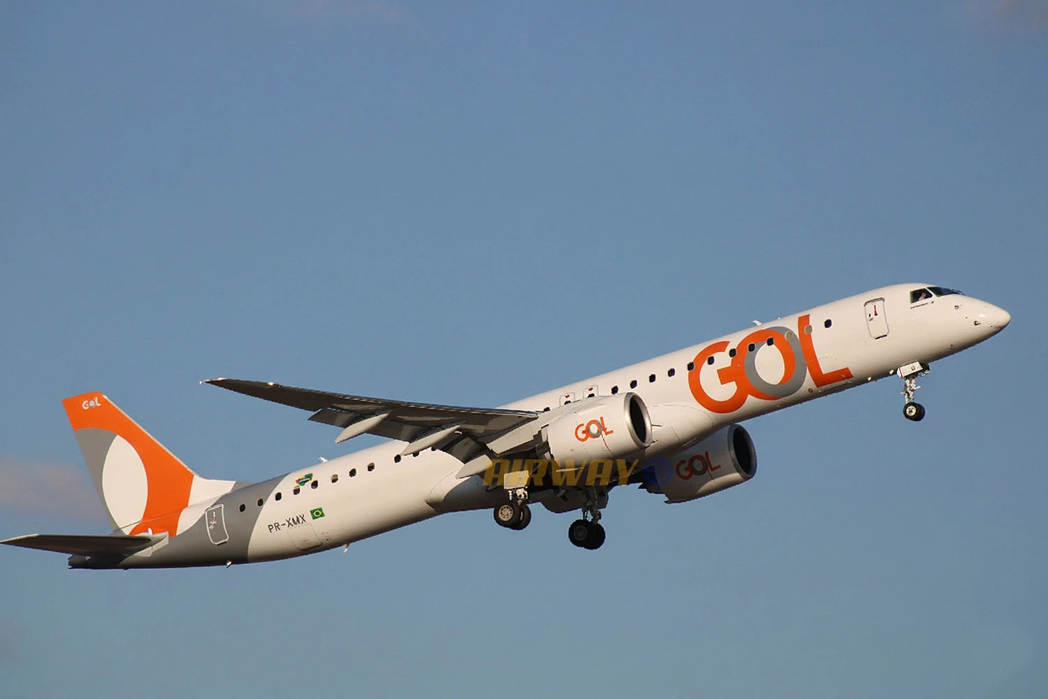 Como poderia ficar um E195-E2 nas cores da GOL