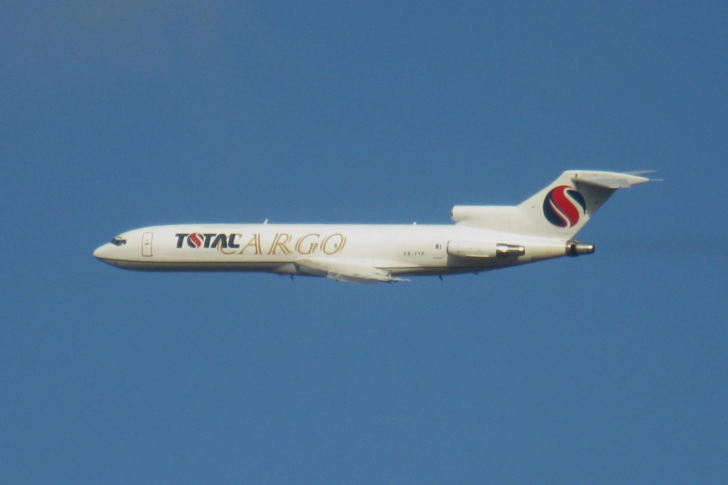 O Boeing 727-200F quando estava na ativa (SLRTDM)