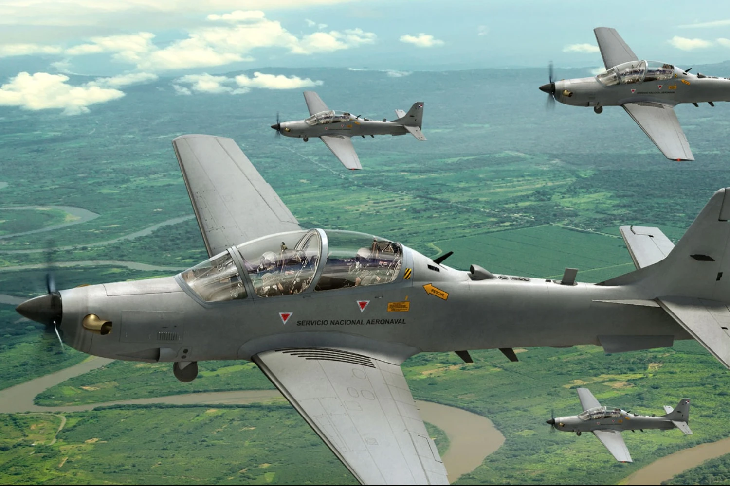 Panamá assina contrato para quatro A-29 Super Tucanos