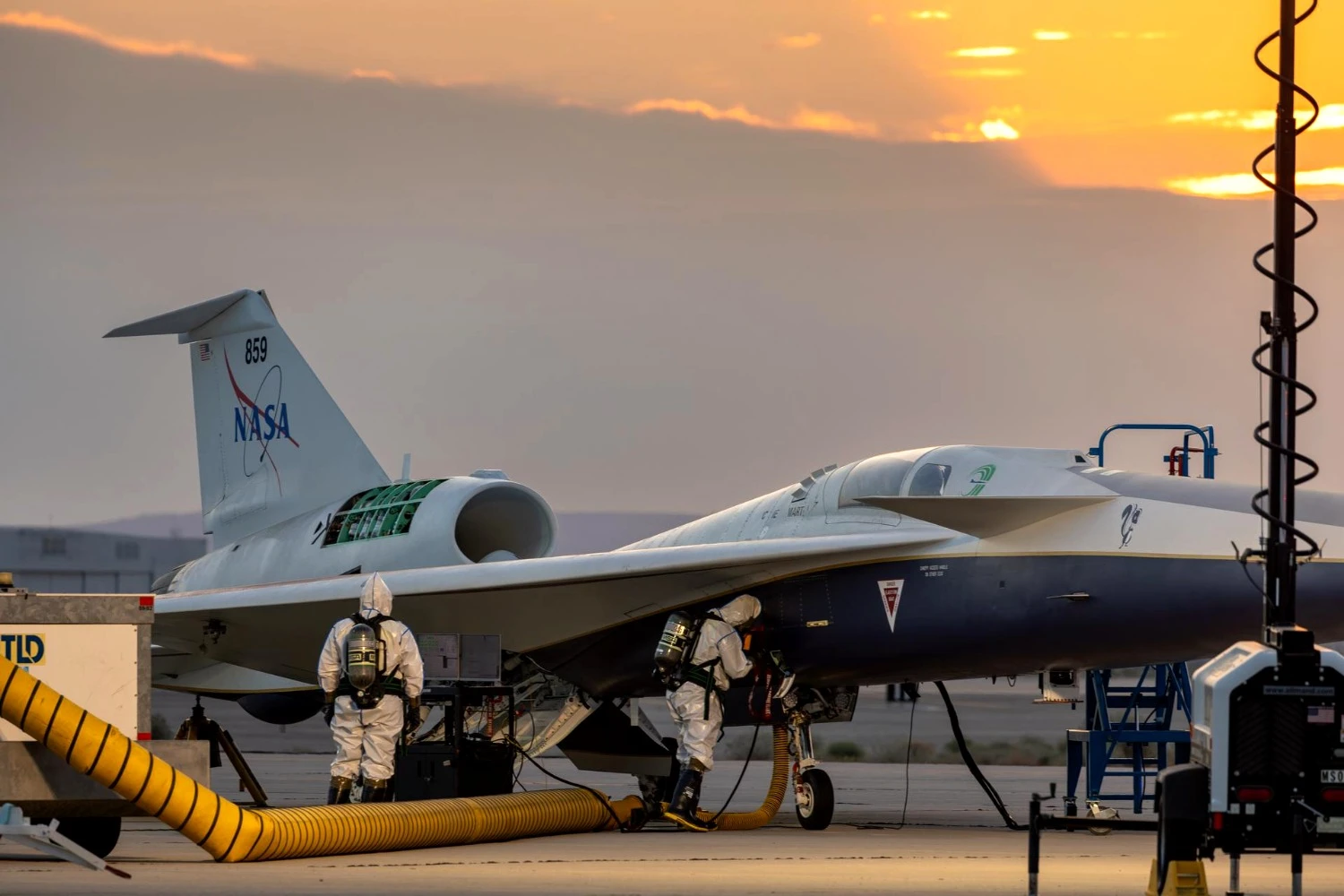NASA se prepara para o voo inaugural da aeronave supersônica X-59