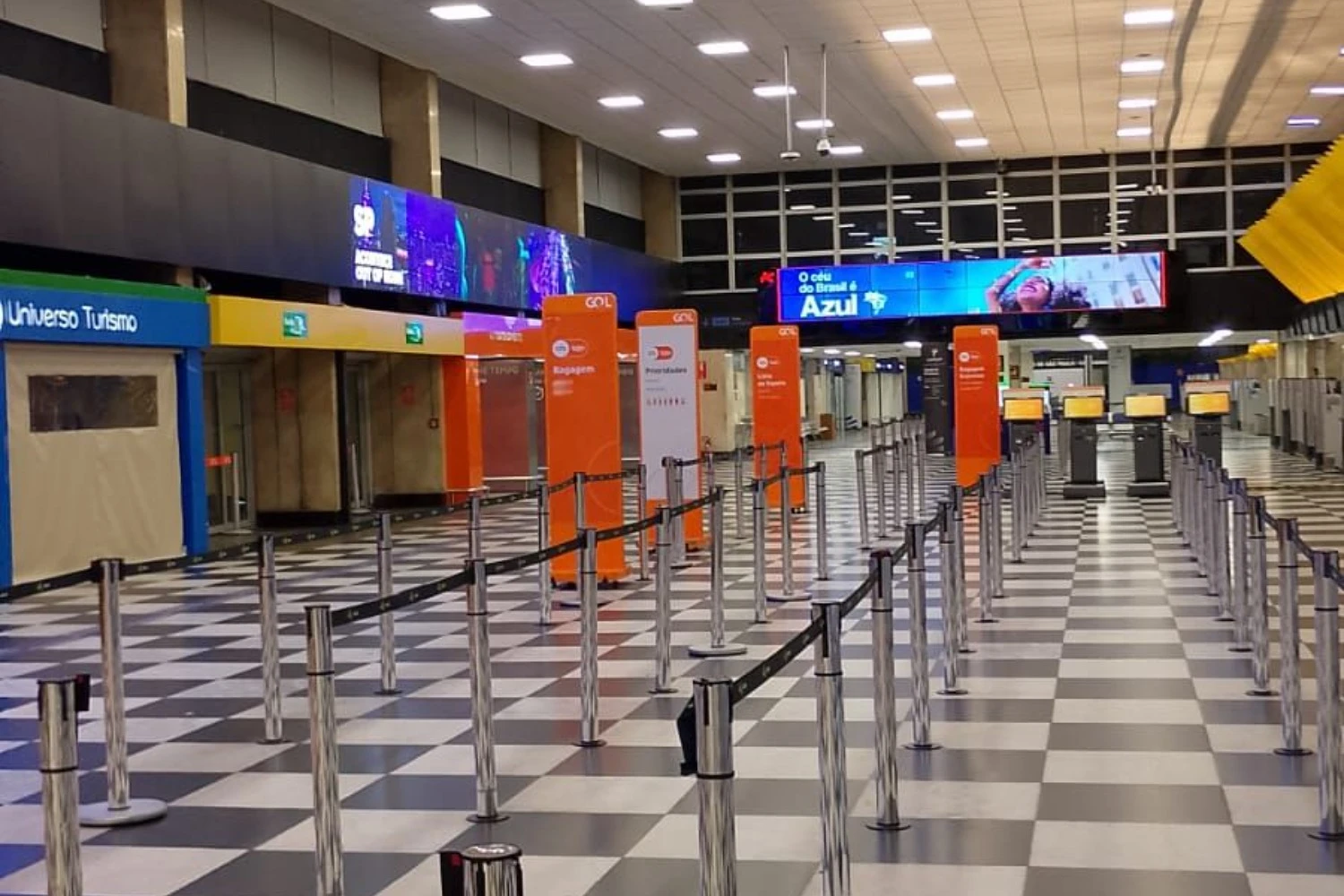 Sagu&atilde;o de Congonhas com nova ilumina&ccedil;&atilde;o (AENA)