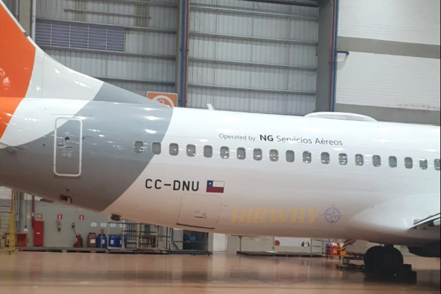 GOL Chile? Avião com pintura da empresa aparece com registro chileno
