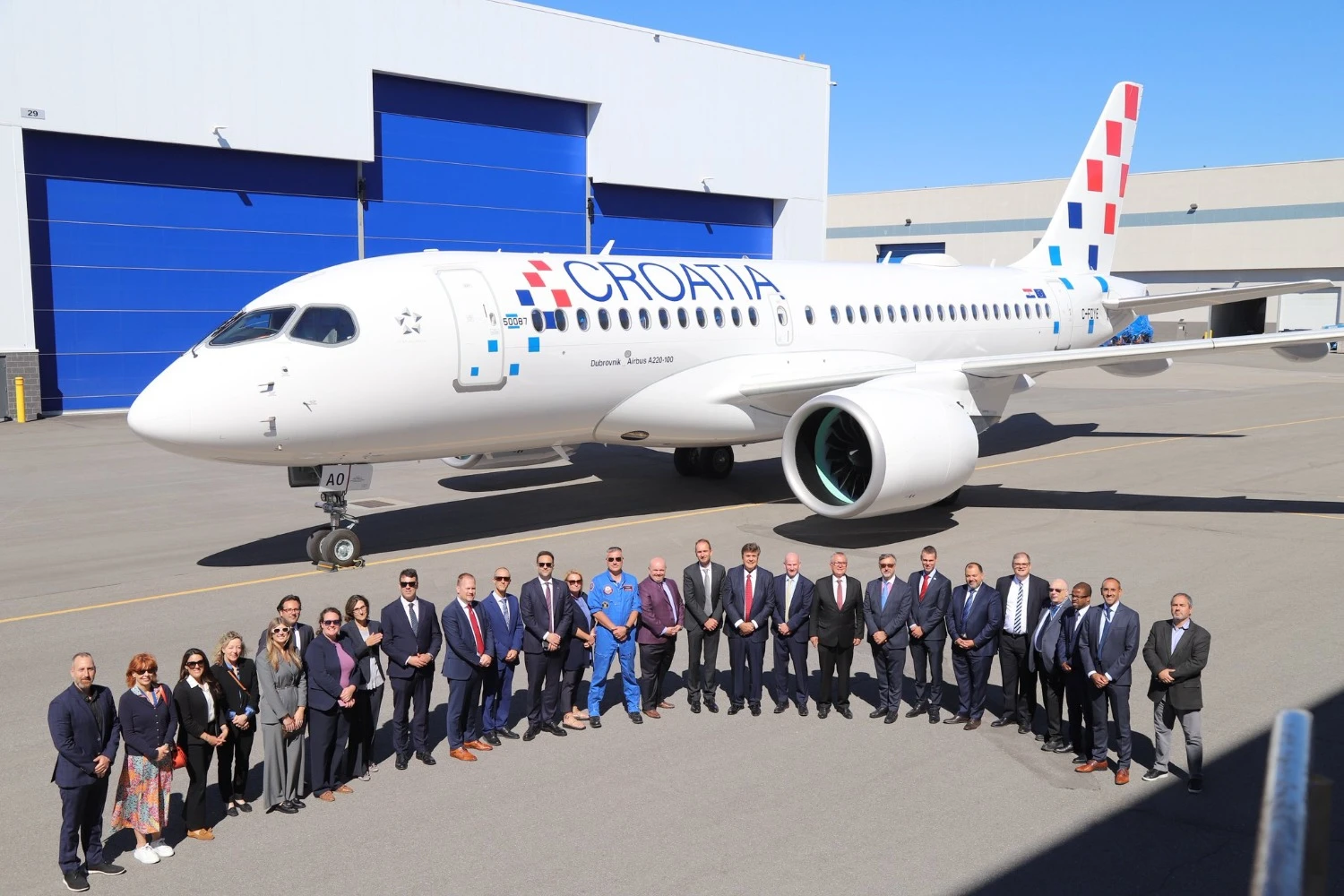Croatia Airlines se tornar a quinta operadora do Airbus A220-100